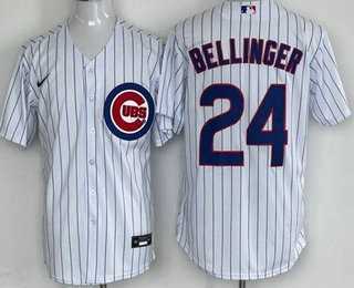 Men's Chicago Cubs #24 Cody Bellinger White Cool Base Jersey,We sell and wholesale Men's Chicago Cubs #24 Cody Bellinger White Cool Base Jersey on line form chian!